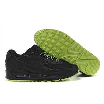 Mens Nike Air Max 90 Black Green Outlet